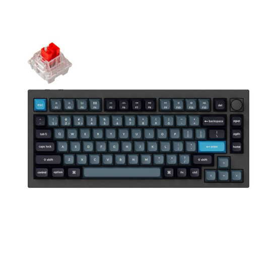 Keychron Q1 Pro QMK/VIA Wireless Custom Mechanical Keyboard-Red Switch