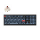 Keychron V6 Max (V6M-D3) QMK/VIA Wireless(BT/2,4/Wired) Custom Mechanical Keyboard Brown Switch 100%