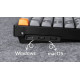 Keychron K2 Max (K2M-J3) QMK Wireless Mechanical Keyboard Brown Switch (Hot-Swap) Us Layout