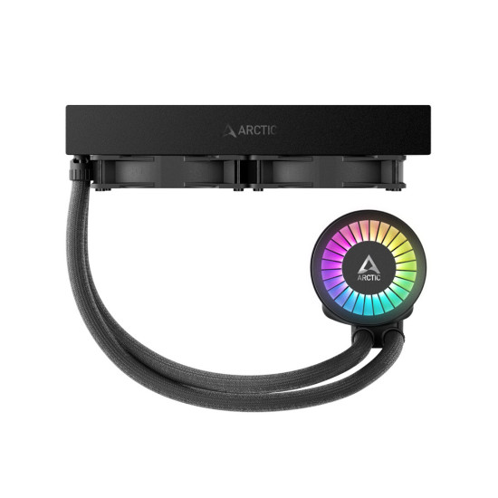 Arctic Liquid Freezer III 240mm A-RGB Black AIO CPU Water Cooler 2x P12 PWM PST A-RGB fan