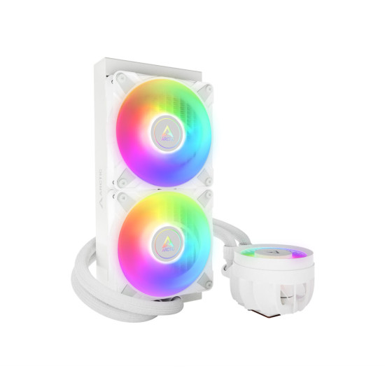 Arctic Liquid Freezer III 240mm A-RGB White AIO CPU Water Cooler 2x P12 PWM PST A-RGB fan