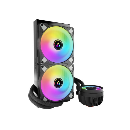 Arctic Liquid Freezer III 280mm A-RGB Black AIO CPU Water Cooler 2x P14 PWM PST A-RGB fan