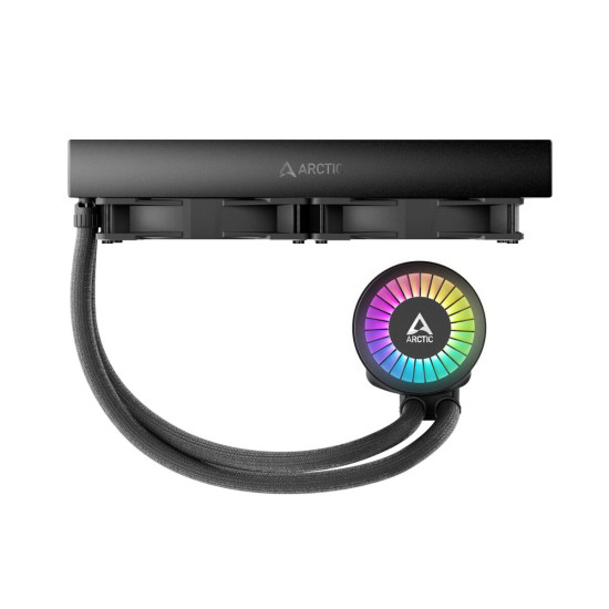 Arctic Liquid Freezer III 280mm A-RGB Black AIO CPU Water Cooler 2x P14 PWM PST A-RGB fan