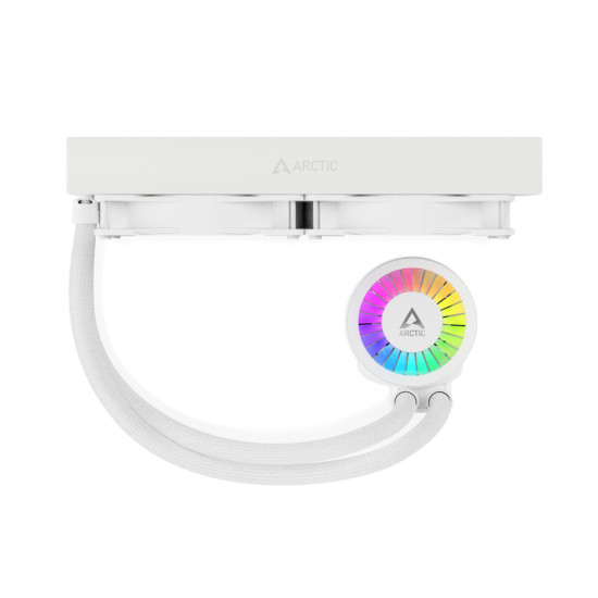 Arctic Liquid Freezer III 280mm A-RGB White AIO CPU Water Cooler 2x P14 PWM PST A-RGB fan