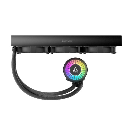 Arctic Liquid Freezer III 360mm A-RGB Black AIO CPU Water Cooler 3x P12 PWM PST A-RGB fan