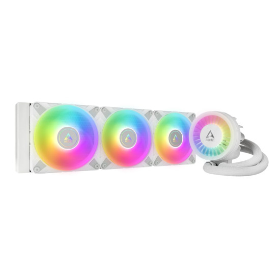 Arctic Liquid Freezer III 360mm A-RGB White AIO CPU Water Cooler 3x P12 PWM PST A-RGB fan