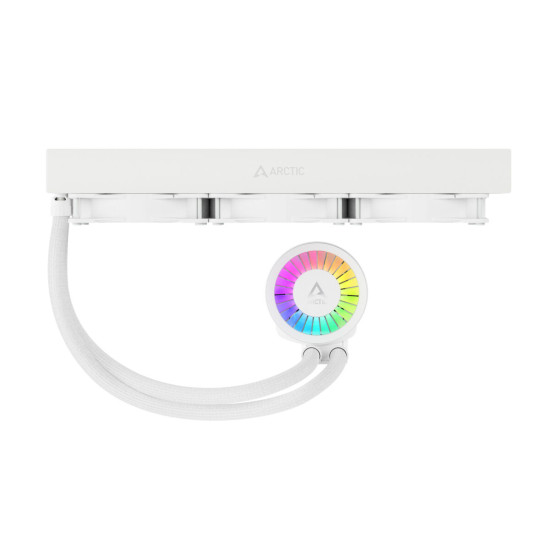 Arctic Liquid Freezer III 360mm A-RGB White AIO CPU Water Cooler 3x P12 PWM PST A-RGB fan