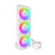 Arctic Liquid Freezer III 420mm A-RGB White AIO CPU Water Cooler 3x P14 PWM PST A-RGB fan