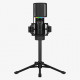 Streamplify MIC RGB microphone, USB-A, Black - incl. Tripod