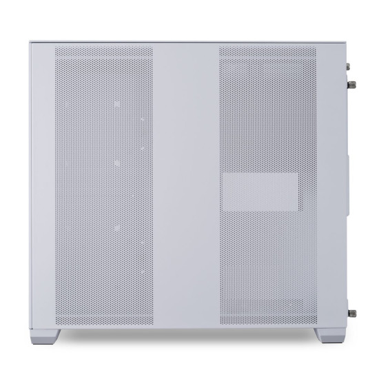 Lian Li O11 AIR MINI White PC Case ATX / M-ATX with 3 standard Fans (front 120mmx2, rear 120mmx1) Me