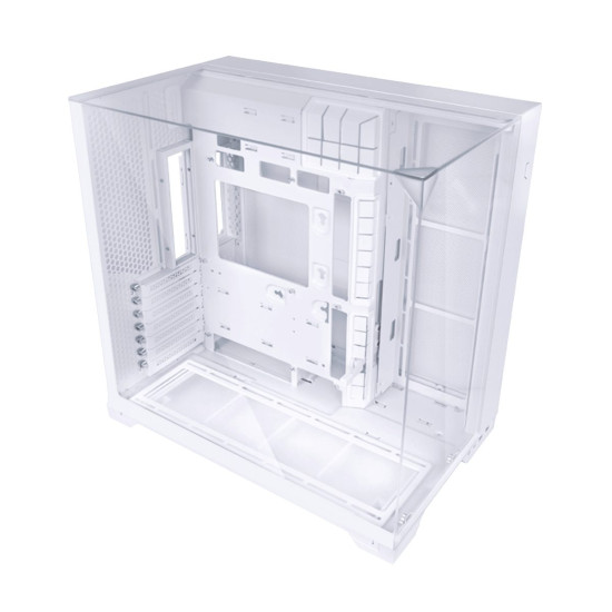 Lian Li O11 Vision Compact White - White EATX(under 280mm)/ATX 2 top panels 360AIO  Tower PC Case