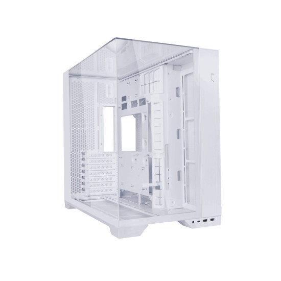 Lian Li O11 Vision Compact White - White EATX(under 280mm)/ATX 2 top panels 360AIO  Tower PC Case