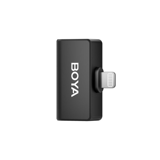 BOYA Omic-D Black 2,4GHz Dual Channel Wireless Microphone For iPhone Lightning