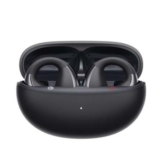 QCY Crossky C30 Black Open Ear TPU Earclip, Bass Enhance Algo. BT 5.4 Dual Connection Earbuds 25h