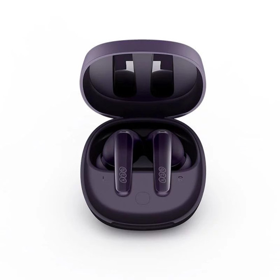 QCY T13X TWS Purple - 30 hour battery - True Wireless in-ear earbuds - Quick Charge 380mAh