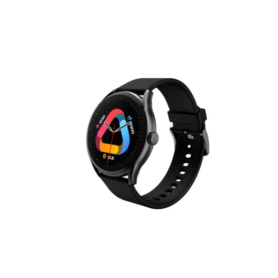 QCY Watch GT S8 Black - 1,43" AMOLED touch, 466x466 60Hz Always On Call BT Smart Watch IPX8 14day