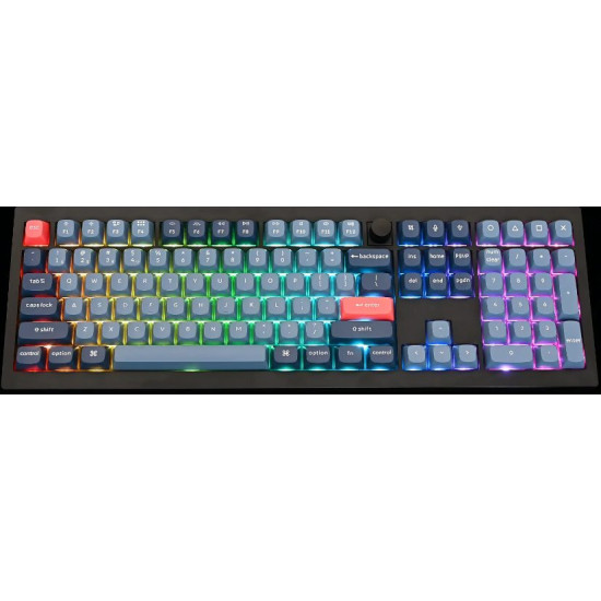 Keychron V6 Max (V6M-D1) QMK/VIA Wireless (BT/2,4/Wired) Custom Mechanical Keyboard Red Switch US