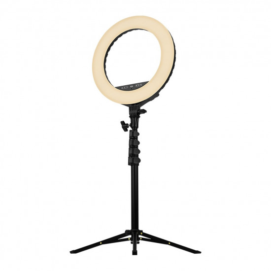 Streamplify Light 14 Streaming Ring Light - Black 36cm & tripod - selfie stick