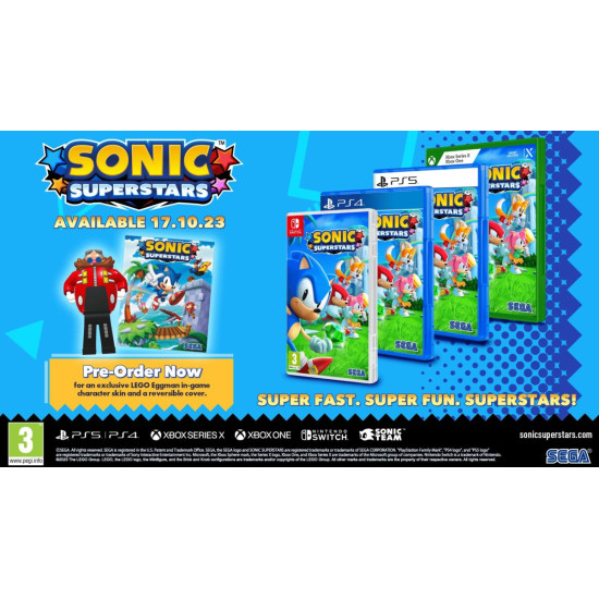 Sonic Superstars Switch