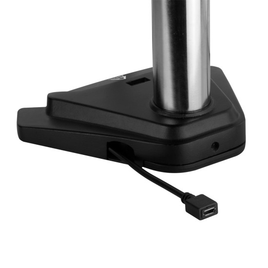 Arctic Z1 Pro Gen 3 (Matt black coating) - Monitor Arm with 4 ports USB 3.0 hub with Mini-USB power