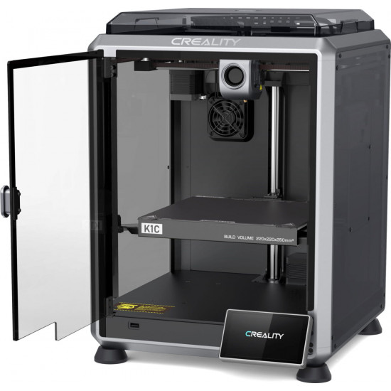 CREALITY K1C 3D Printer High Speed FDM Enclosed 600 mm/s silent fans, advanced nozzle more filaments