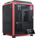 CREALITY K1C Red 3D Printer High Speed FDM Enclosed 600 mm/s silent fans, advanced nozzle