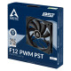 Arctic F12 PWM PST Case Fan - 120mm case fan with PWM control and PST cable