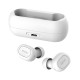 QCY T1C TWS WHITE True Wireless Earbuds 5.0 Bluetooth Headphones 80hrs