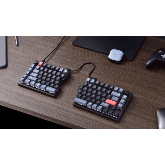 Keychron Q11 (Q11-M1) QMK Custom Mechanical Keyboard-Red Switch US Layout