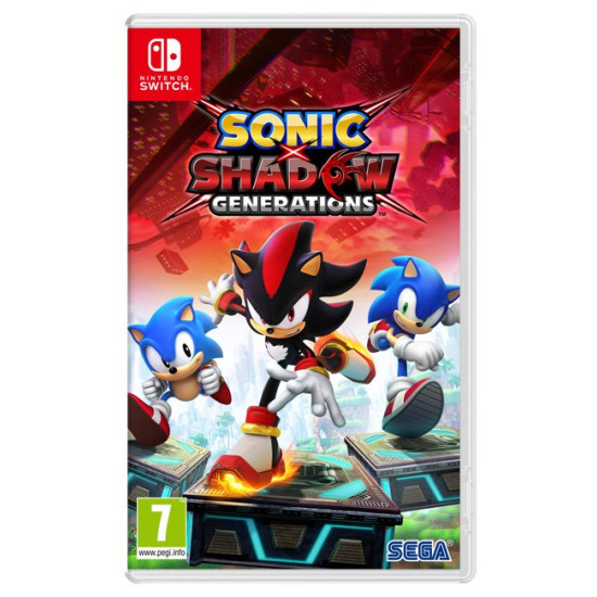 Sonic X Shadow Generations Switch (Journal & Retro DLC Skin)