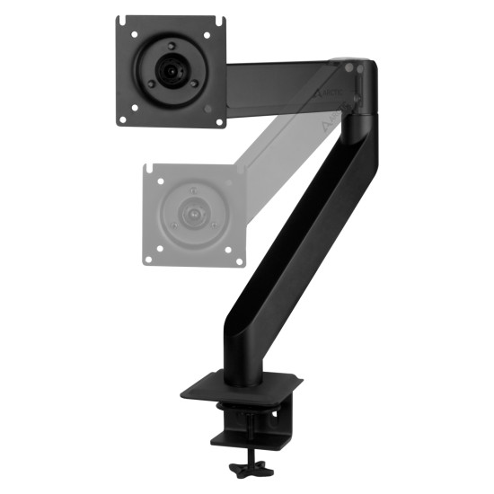 ARCTIC X1-3D - Single Monitor arm with complete 3D movement in black colour