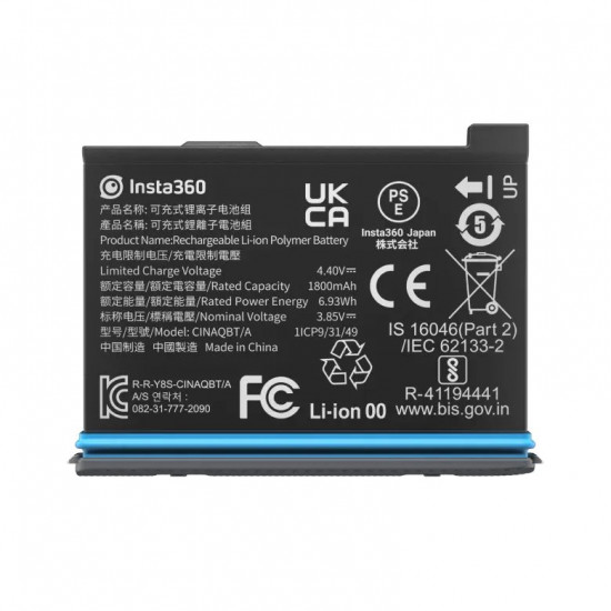 Insta360 X3 Battery - External Battery for X3